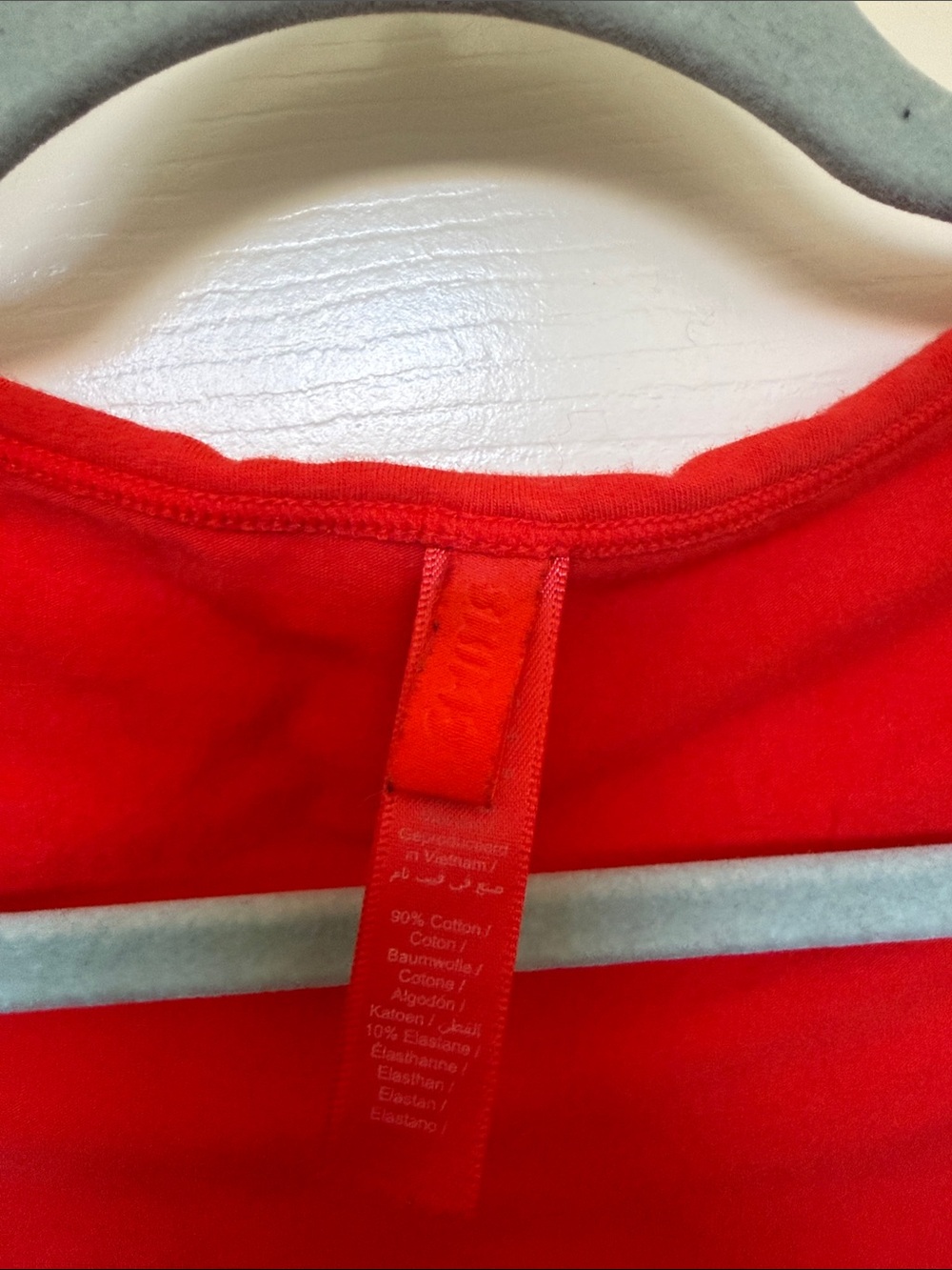 Skims Cotton Jersey Scoop Neck T-Shirt - Picture 2 of 4